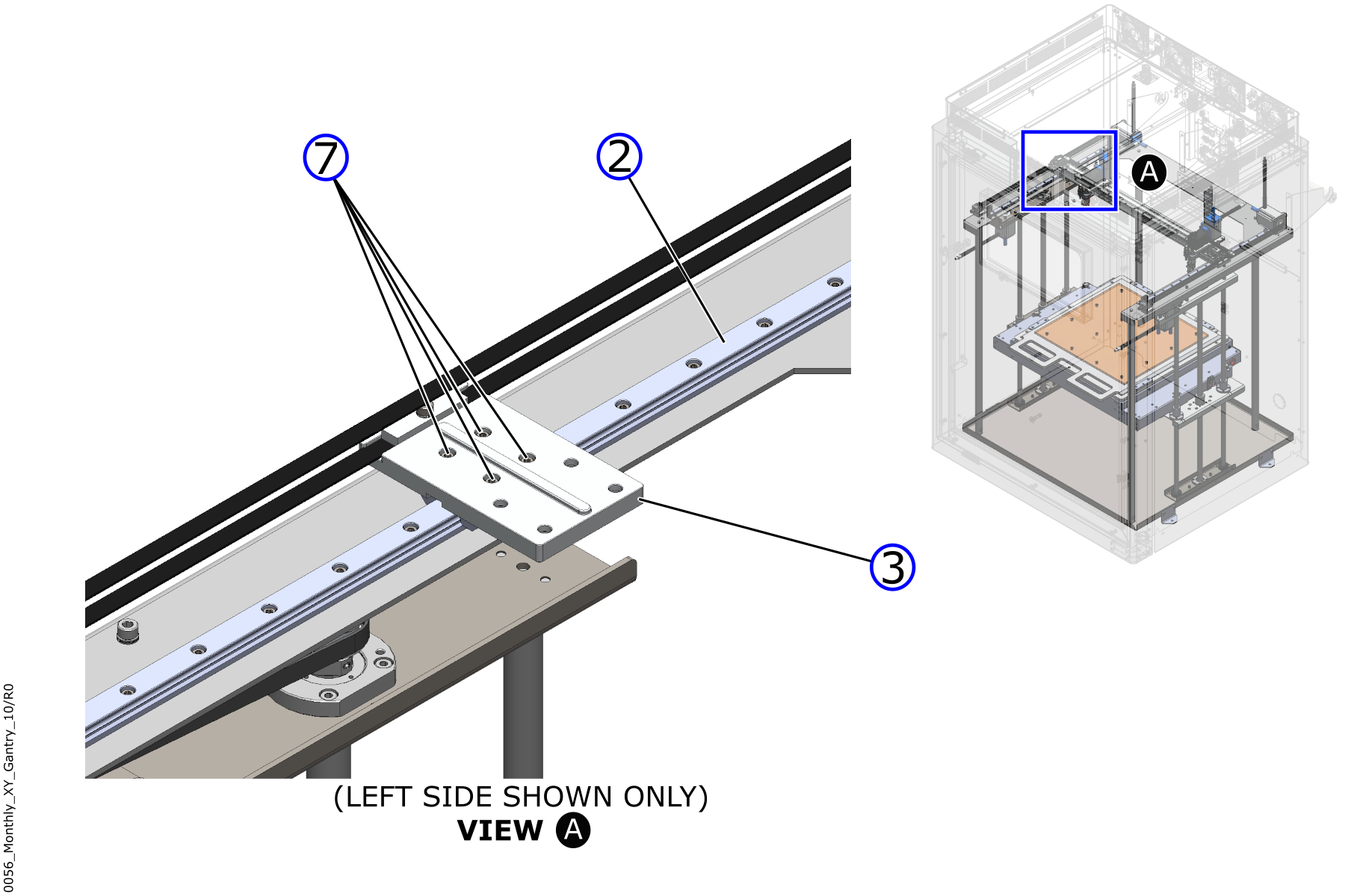 Adjustment Screws for Mounting Plate