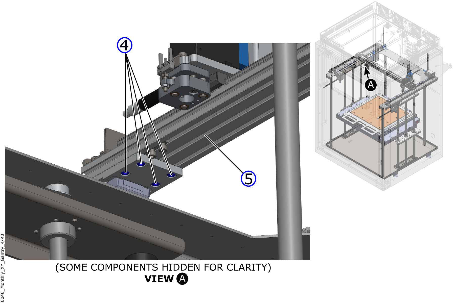 Left Screws Removal