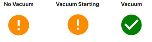 Vacuum Statuses