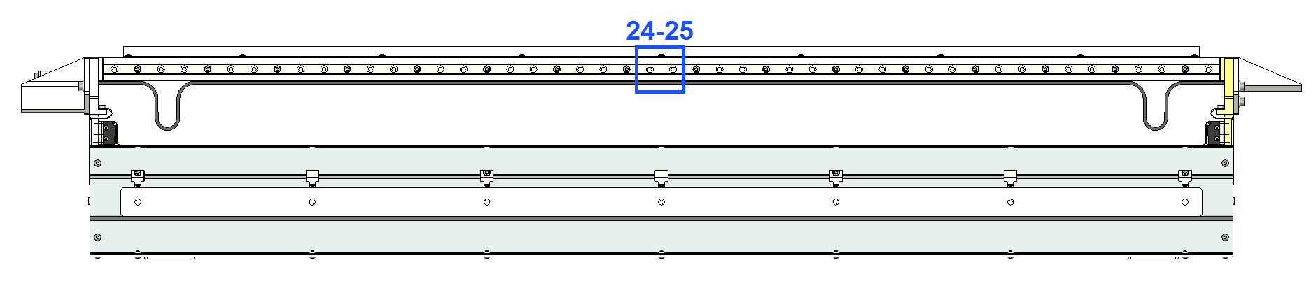 Mounting Points on X-Axis