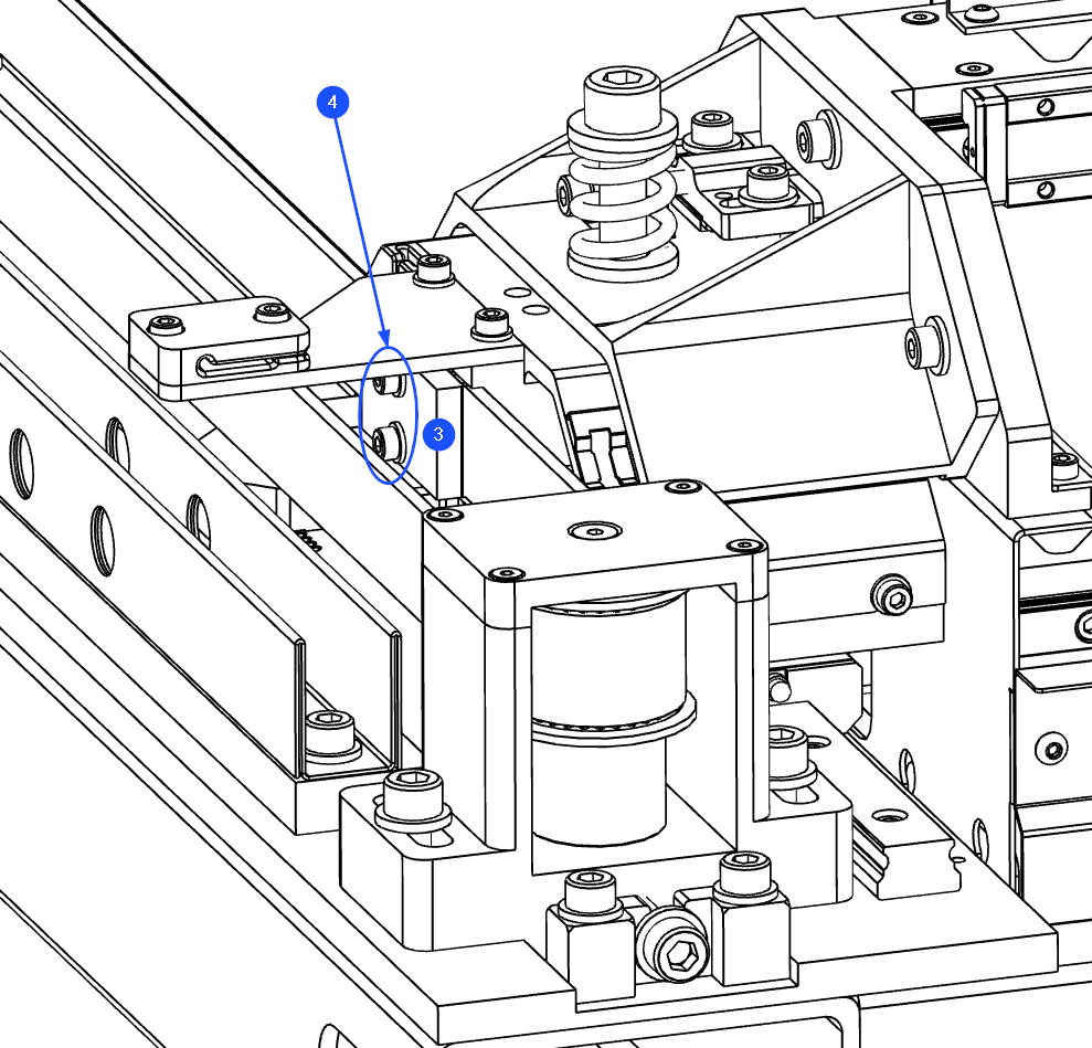 Y-Axis Belt Clamp