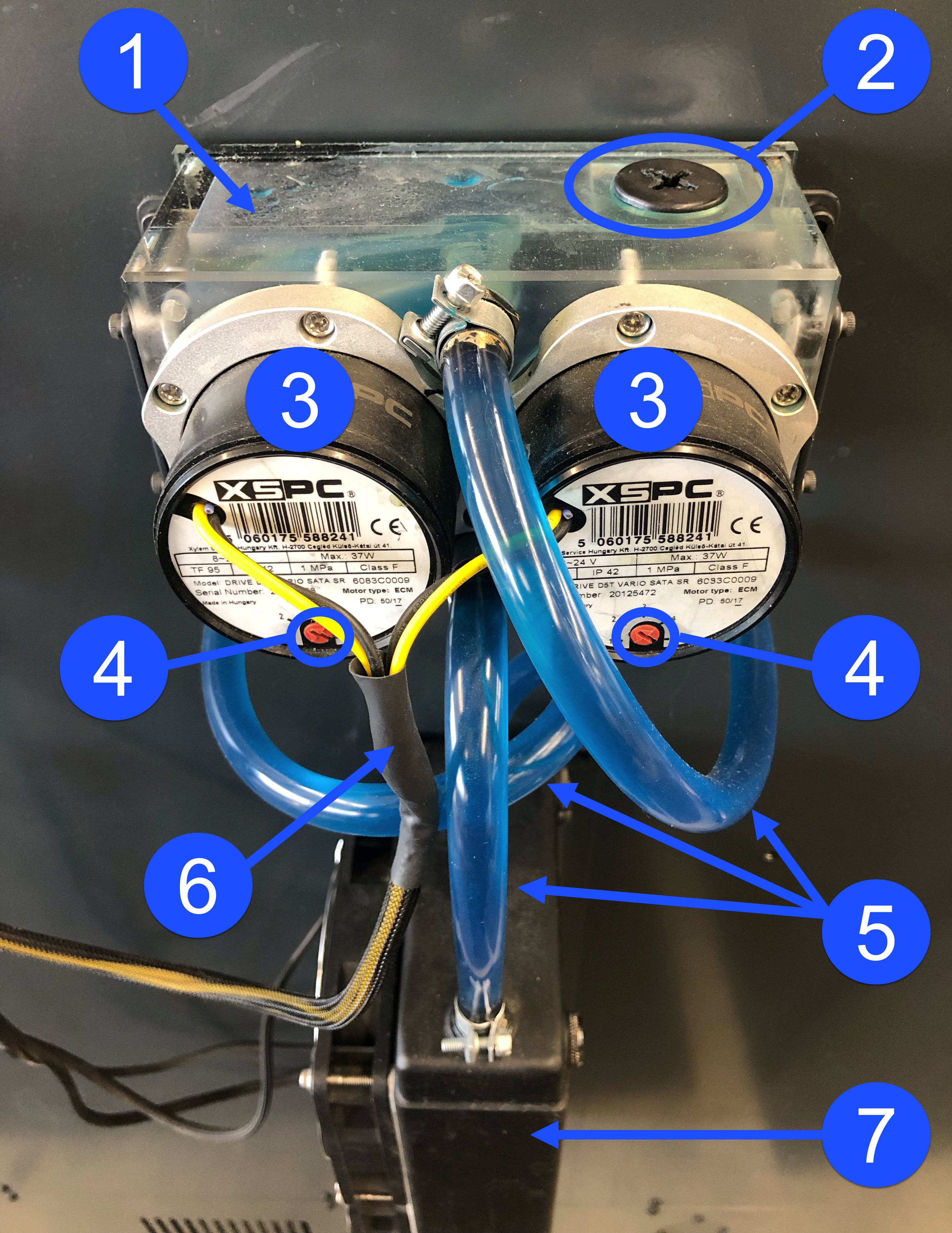 Cooling Circuit Rear AON-M2