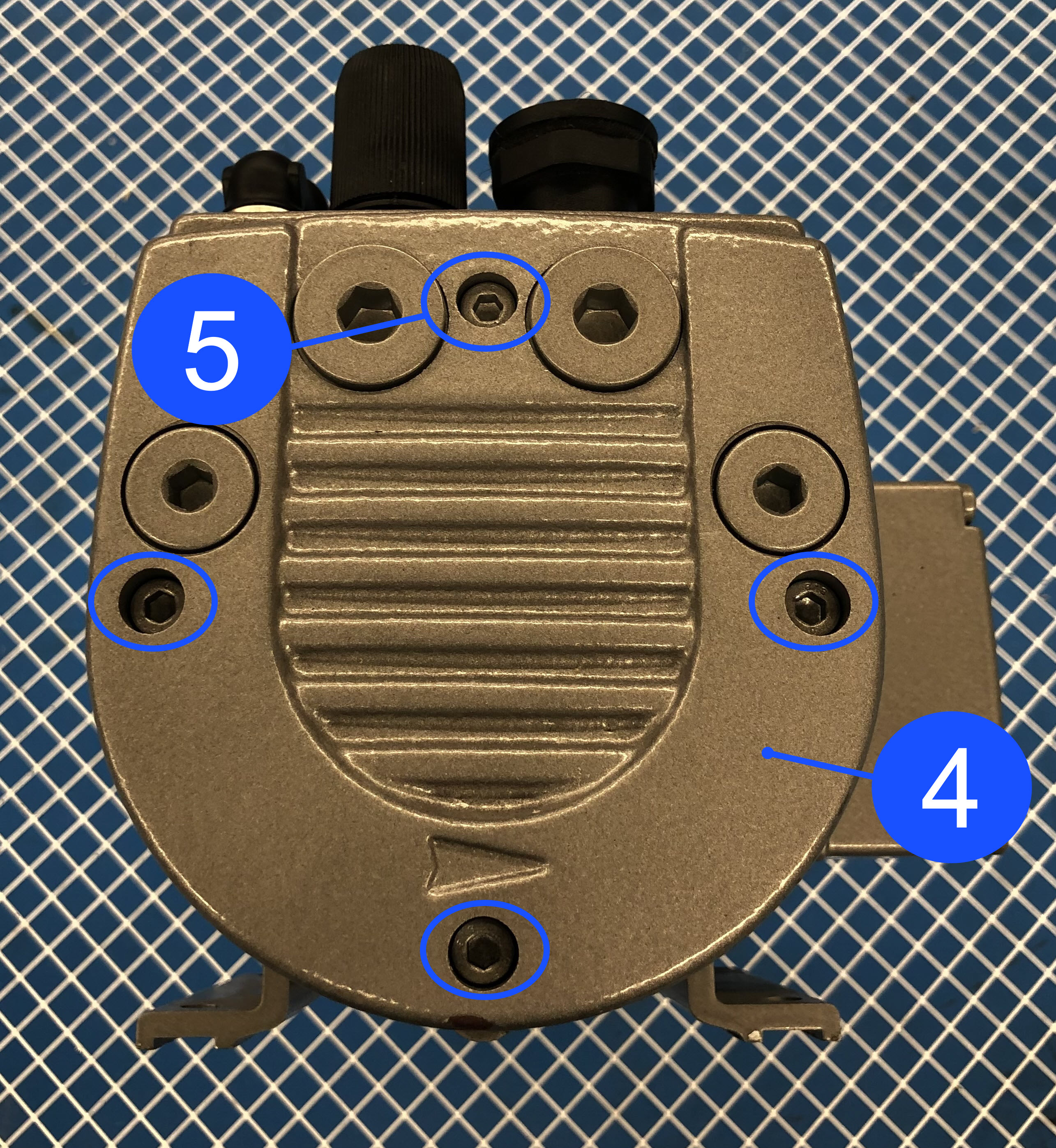 Install Vacuum Pump Front Cover