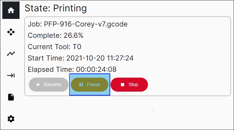 Hotend pauses on print for a few seconds after finish printing