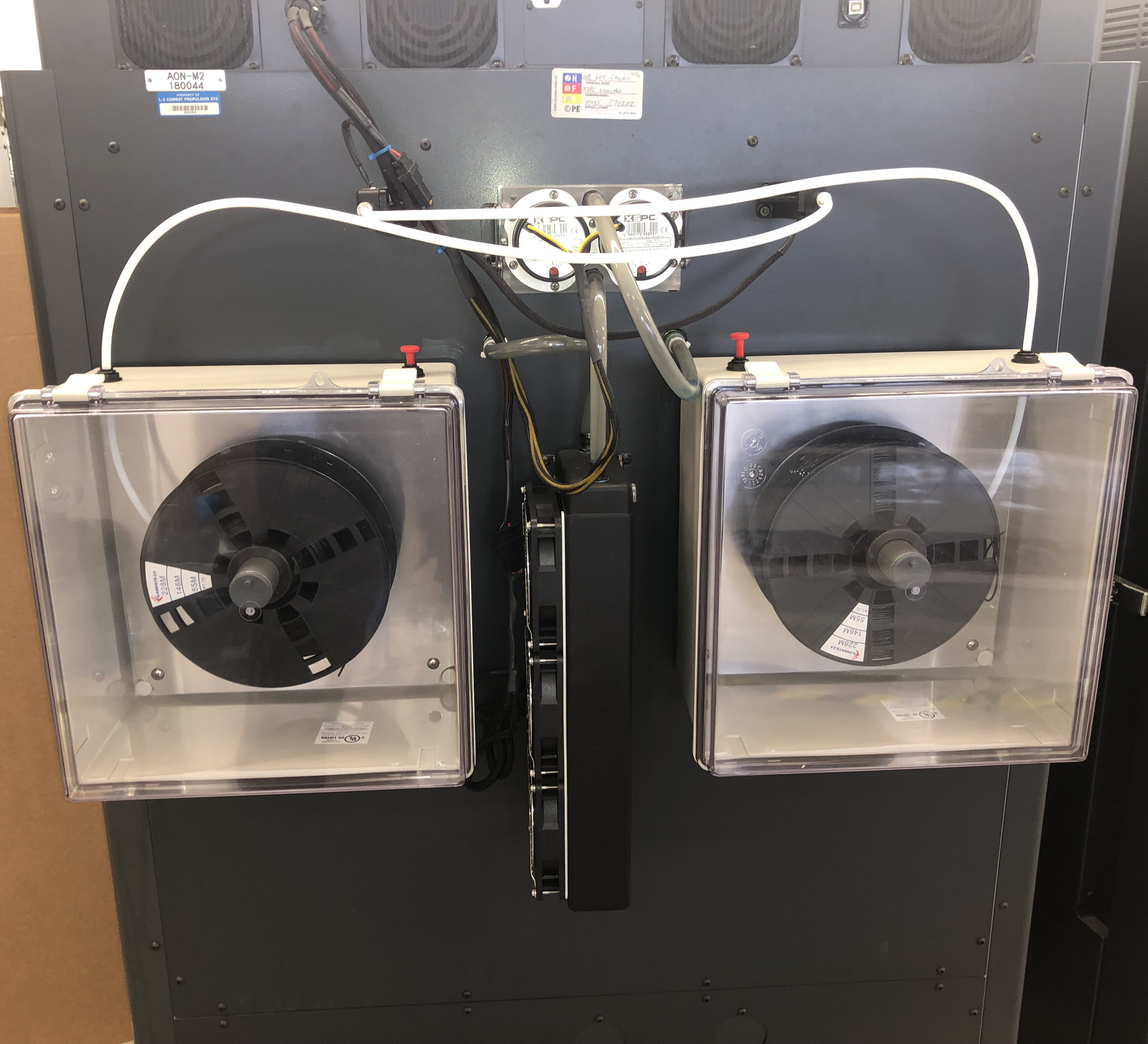 Filament Roll Orientation on Filament Dry Storage and Feed System