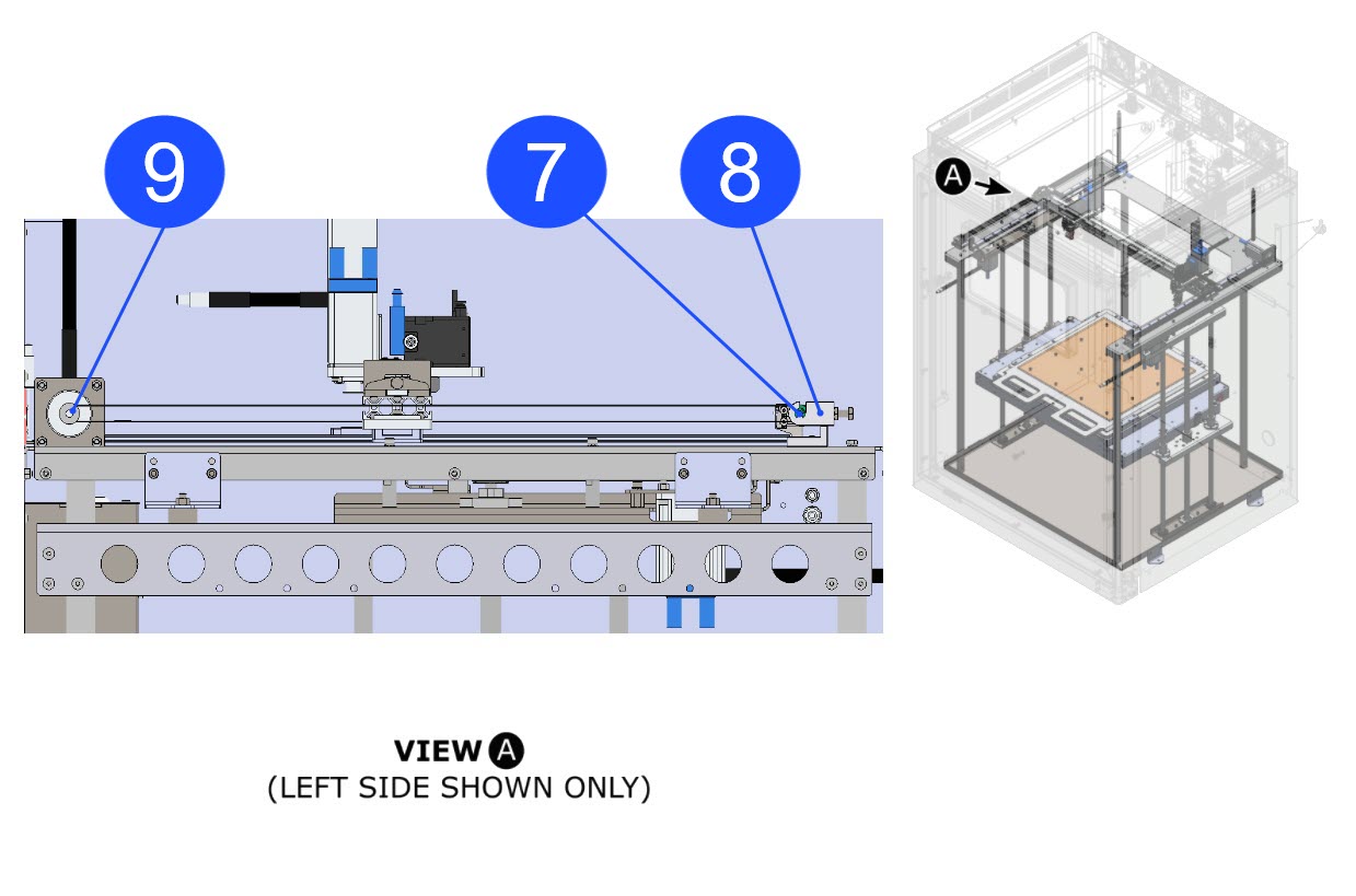 Belt Clamp, Screw and Lock Washer