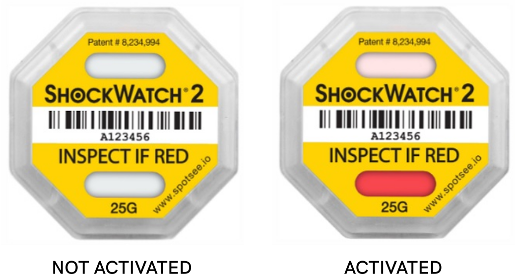 ShockWatch® 2 Indicator